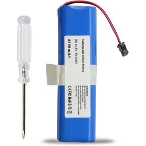 ZTHY 5600mAh Cleaner Battery Replacement for Lydsto R1,Proscenic M7 Pro M8 Pro M7 Max,LDS M7 Pro,Uoni V980 Max V980 Plus,Roidmi Eve Plus,Viomi S9 Robot,Lenovo LR1,Onson J30 Pro Robovac Vacuum Sweeper