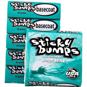 Sticky Bumps Base Coat Surfboard Wax 6 Pack
