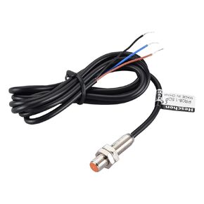 Heschen M8 مستشعر القرب الاستقرائي التبديل PR08-1.5DP كاشف نوع أسطواني 1.5 مللي متر DC12-24V 3 سلك PNP NO (مفتوح عادة) CE