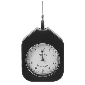 Mxzzand Gram Tension Meter Dial Tension Meter Gauge Pressure Pull Tester Switch Force Gauge Single Needle 10G for Measuring