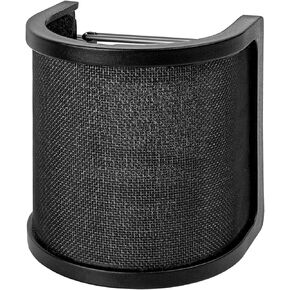 Musiin U-Tech Musiin Studio Pro Triple-Layer Microphone Pop Filter - Premium Elastic Mesh, Foam & Etamine for Superior Vocal Clarity - Ideal for Recording, YouTube & Streaming