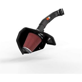 K&N Cold Air Intake Kit: Increase Acceleration & Towing Power, Guaranteed to Increase Horsepower up to 20HP: Compatible with 6.2L, V8, 2010-2014 Ford F150 SVT Raptor, 77-2579KTK