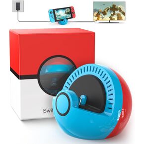 Antank Switch TV Dock, Docking Station for Switch/Switch OLED with 4K HDMI Adapter/USB 3.0/Type C Port, Switch Charging Dock Stand Replacement for Official Switch Dock in Kuwait