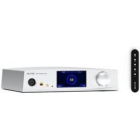 Aune S17 Pro Headphone Amp, Pre-amp, Fine Volume Curve, Pure Class-A, Fully-Discrete Fully Balanced, 6.35mm/XLR/4.4mm Headphone Jack, Twin JFET, XLR/RCA Preamp Out, for DAC/Speaker/Home Audio(Black)