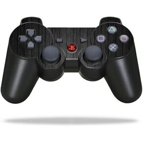Protective Vinyl Skin Decal Skin Compatible with Sony Playstation 3 PS3 Controller wrap Sticker Skins Black Wood