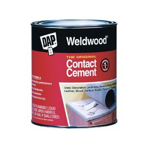 DAP Weldwood High Strength Rubber Contact Cement 1 pt.