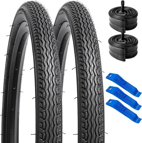 YunSCM 20" Bike Tires 20x1.75/47-406 and 20" Bike Tubes Schrader Valve Compatible with 20 x 1.75 20 x 1.90 20x1.95 Bike/Bicycle Tires and Tubes (Y-1116) in Saudi Arabia