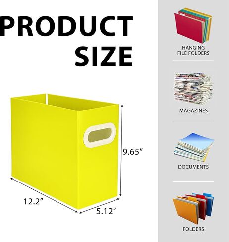 Cardboard Hanging File Organizer, 6 Pack, White, Letter Size, Portable, Durable, Reusable, Office/School/Home in Saudi Arabia