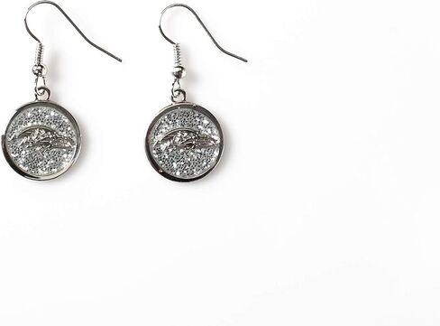 Aminco International NFL Glitter Dangler Earrings in Saudi Arabia