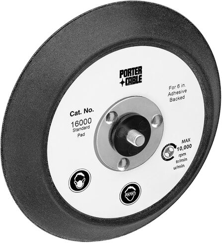 PORTER-CABLE 16000 6 In Standard Pad for 7336 and 97366 Random Orbit Sander in Saudi Arabia