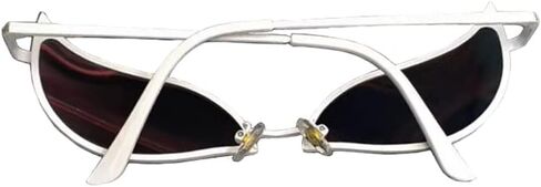 Hahomin Anime Glasses Cosplay النظارات الشمسية الملونة معكوسة زي الهالوين in Saudi Arabia