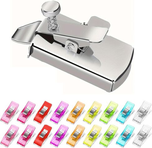 Quilting Supplies, Sewing Kit, Magnetic Seam Guide and Sewing Clips for Sewing Machine, Magnetic Sewing Guide, Hemmer Guide, Seam Guide, Hem Guide for Walking Foot Sewing Machine, Sewing Accessories in Kuwait