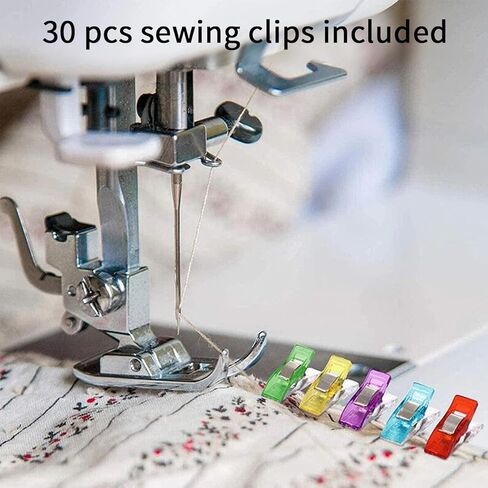 Quilting Supplies, Sewing Kit, Magnetic Seam Guide and Sewing Clips for Sewing Machine, Magnetic Sewing Guide, Hemmer Guide, Seam Guide, Hem Guide for Walking Foot Sewing Machine, Sewing Accessories in Kuwait