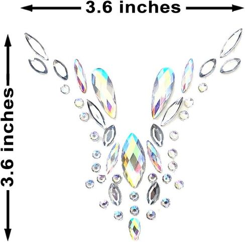 ملصق الجسم Neva Nude Starfall Crystal BodiStix in Kuwait