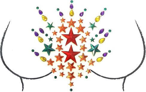 ملصق الجسم Neva Nude Starfall Crystal BodiStix in Kuwait