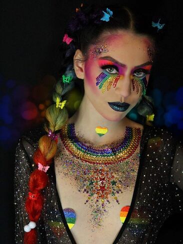 ملصق الجسم Neva Nude Starfall Crystal BodiStix in Kuwait