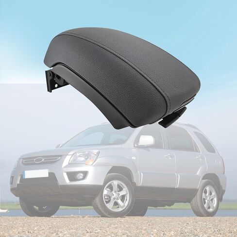 مجموعة وحدة التحكم بمسند الذراع من Tivora باللون الأسود متوافقة مع 2005-2010 Kia Sportage استبدال 84664-1F000-Q8 846641F000Q8 in Saudi Arabia