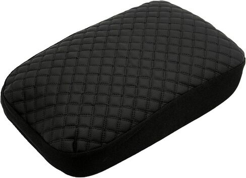 غطاء مسند ذراع مركزي من الجلد الأسود من Ezzy Auto غطاء حماية للبشرة لسيارة Honda Civic in Kuwait