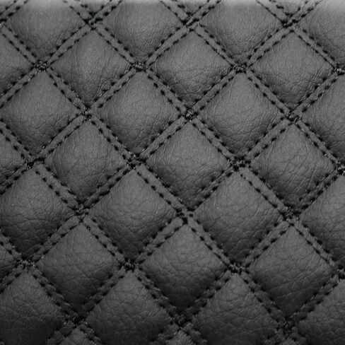 غطاء مسند ذراع مركزي من الجلد الأسود من Ezzy Auto غطاء حماية للبشرة لسيارة Honda Civic in Kuwait