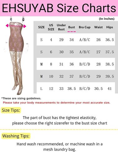 EHSUYAB 2Pc Tube Dress Tights Set, Full Floral Lace, Sexy Date Night Outfit in Saudi Arabia