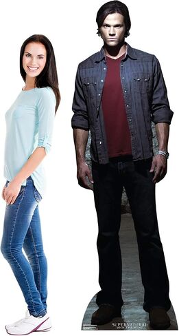 Cardboard People Dean Winchester Life Size Cardboard Cutout Standup - خارق للطبيعة لـ CW in Saudi Arabia