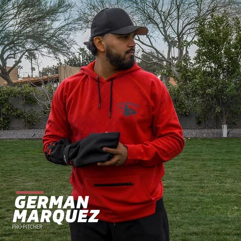 كم نصب PowerNet German Marquez | مدرب جورب البيسبول | يحاكي تمرين الإحماء لرمي المنشفة | تدرب بأمان على حركة الرمي الكاملة للمطر أو الشمس | جميع مستويات المهارة in Kuwait