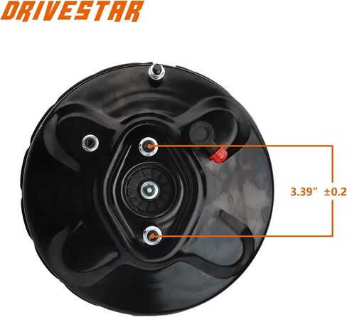 معزز فرامل الطاقة الفراغية بدون أسطوانة رئيسية لسيارة Chevy Avalanche 1500 Silverado 1500/3500 HD Suburban 1500/2500، لسيارة GMC Sierra 1500/3500 HD Yukon XL 1500/2500، لسيارة Cadillac Escalade ESV EXT in Saudi Arabia