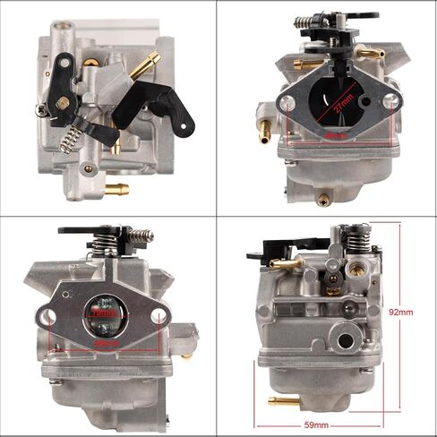 Boat Carburetor for Honda BF15 15HP Outboard Motor Engine BF15 A1 A2 AH AK AM AW AX AY Carburador Carb Repair Part 16100-ZV4-D22] in Saudi Arabia