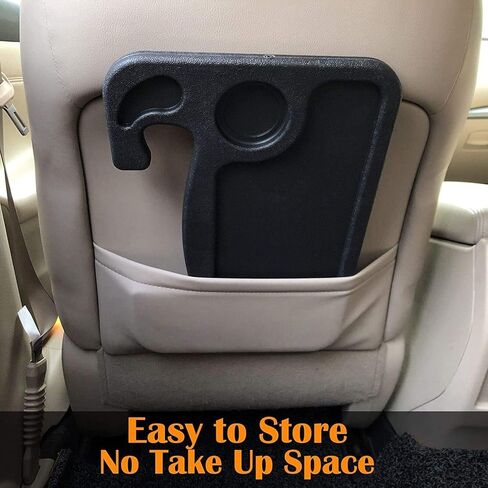 طاولة مكتب عجلة قيادة السيارة المحمولة متعددة الوظائف من INTOR، صواني مزدوجة الجوانب لعجلة القيادة، حامل طاولة للكمبيوتر المحمول يناسب معظم عجلات قيادة المركبات للسفر in Kuwait