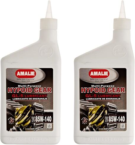 Amalie (73156-56) API GL-5 Certified 85W-140 Hypoid Multi-Performance Gear Oil - 1 Quart in Saudi Arabia