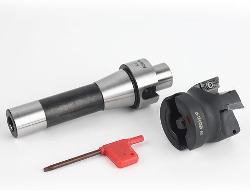 Eumtenr شديد التحمل R8 FMB22 7/16 عرقوب مطحنة نهاية الوجه و400R 50 مم CNC نهاية طحن شل قطع مع 4 قطع APMT1604 كربيد إدراج ومفتاح T15 in Saudi Arabia