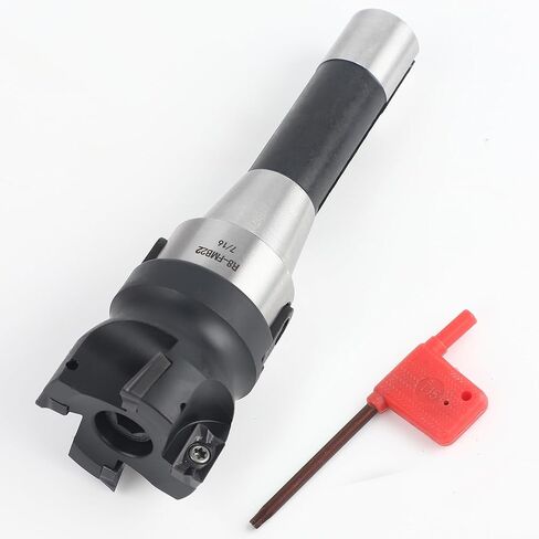Eumtenr شديد التحمل R8 FMB22 7/16 عرقوب مطحنة نهاية الوجه و400R 50 مم CNC نهاية طحن شل قطع مع 4 قطع APMT1604 كربيد إدراج ومفتاح T15 in Saudi Arabia