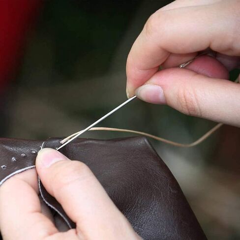 إبر الخياطة اليدوية، 30 إبرة خياطة كبيرة للعين مع 3 مقاسات، إبر حياكة من الفولاذ غير اللامع مع زجاجتين شفافتين لأداة التطريز اليدوية للاستخدام اليدوي in Kuwait