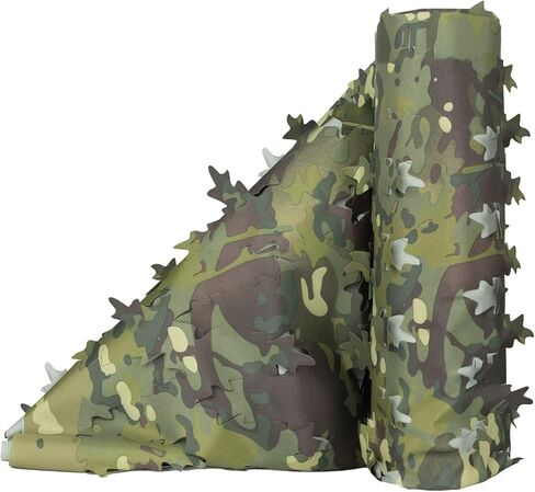 Sitong Bulk Roll Camo Netting for Hunting Military Decoration Sunshade Oak Leaf Cut in Saudi Arabia