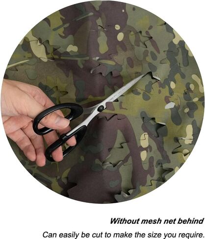 Sitong Bulk Roll Camo Netting for Hunting Military Decoration Sunshade Oak Leaf Cut in Saudi Arabia