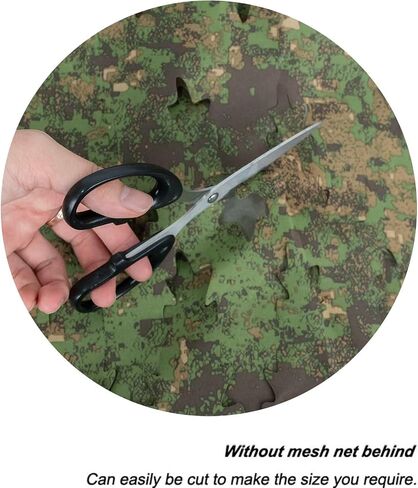Sitong Bulk Roll Camo Netting for Hunting Military Decoration Sunshade Oak Leaf Cut in Saudi Arabia
