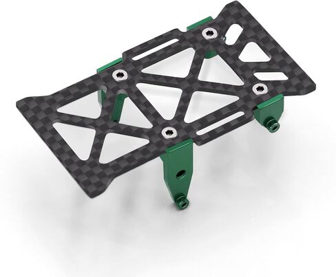 ZIWIJE Battery Tray Mount Carbon Fiber for Axial SCX24 C10 AXI00001 Deadbolt AXI90081 in Kuwait