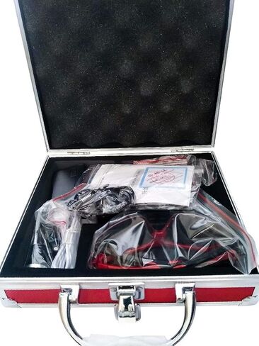3W LED رئيس ضوء مصباح الجراحية مجهر Loupes 3.5X 420 مجهر Loupes المكبر نظارات LED رئيس ضوء الزجاج البصري صندوق الألومنيوم (فضي) in Saudi Arabia
