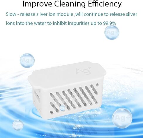 Ytaland 2 قطعة استبدال وحدة الأيونات الفضية لـ Roborock S7maxv Ultra / S7 Pro Ultra/Q Revo / S8 / S8 Pro Ultra / S8+ / S8 Plus ملحقات المكنسة الكهربائية in Kuwait