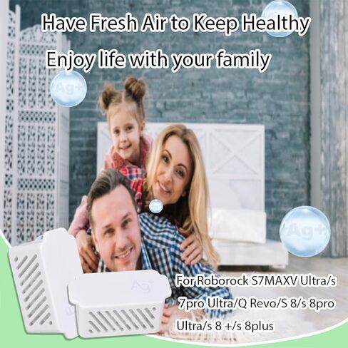 Ytaland 2 قطعة استبدال وحدة الأيونات الفضية لـ Roborock S7maxv Ultra / S7 Pro Ultra/Q Revo / S8 / S8 Pro Ultra / S8+ / S8 Plus ملحقات المكنسة الكهربائية in Kuwait