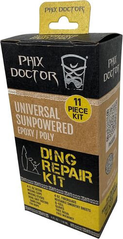 Phix Doctor Dura Resin SunPowered Epoxy/Poly Surfboard Ding Repair Kit in Kuwait