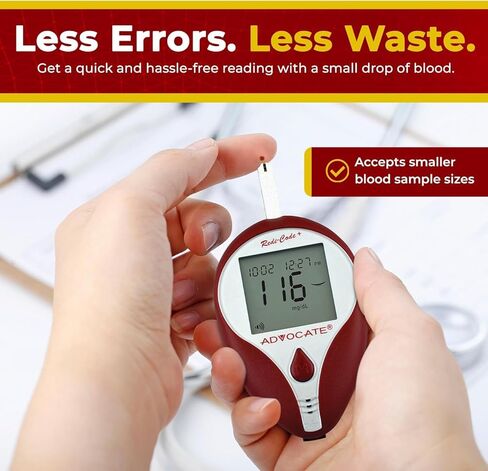 Redi-Code Test Strips 245 Count, No Manual Coding, Glucose Test Strips, Blood Sugar Testing, Small Sample Size Blood Sugar Test Strips, Quick & Accurate Blood Sugar Management (7 Boxes of 35 Strips) in Kuwait