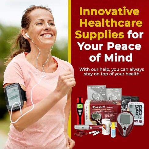 Redi-Code Test Strips 245 Count, No Manual Coding, Glucose Test Strips, Blood Sugar Testing, Small Sample Size Blood Sugar Test Strips, Quick & Accurate Blood Sugar Management (7 Boxes of 35 Strips) in Kuwait