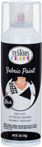TESTOR CORPORATION Black Craft Fabric Paint, 5 Fl Oz (Pack of 1) in Saudi Arabia