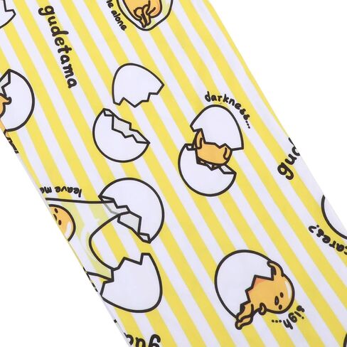 بنطال رياضي نسائي من Bioworld Gudetama مطبوع عليه شخصيات كاملة باللون الأصفر in Saudi Arabia