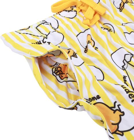 بنطال رياضي نسائي من Bioworld Gudetama مطبوع عليه شخصيات كاملة باللون الأصفر in Saudi Arabia