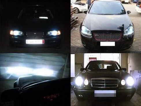 iJDMTOY Replace/Upgrade Light Bulb Retainer Adapter Holders, Compatible with Audi, BMW, Mercedes or Saab Halogen Lighting Upgrade in Saudi Arabia