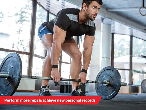 أحزمة رفع الأثقال من ريكين للصالة الرياضية - أحزمة اليد لرفع الأثقال قوية للغاية ومتينة - أحزمة رفع الأثقال للرجال - أحزمة رفع الأثقال للرجال مع خياطة معززة - أشرطة رفع الأثقال in Kuwait