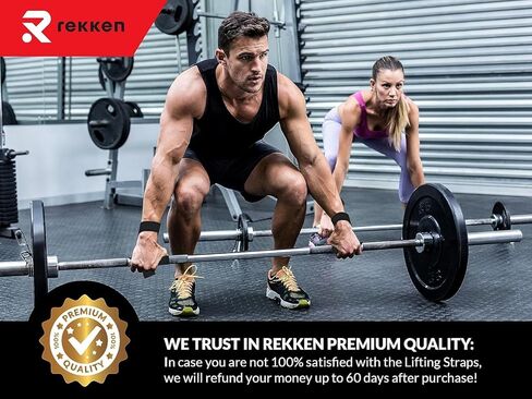 أحزمة رفع الأثقال من ريكين للصالة الرياضية - أحزمة اليد لرفع الأثقال قوية للغاية ومتينة - أحزمة رفع الأثقال للرجال - أحزمة رفع الأثقال للرجال مع خياطة معززة - أشرطة رفع الأثقال in Kuwait