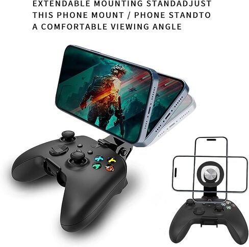 DOYO Controller Phone Mount for Switch Controller-MagSafe Gaming Phone Holder- Magnetic Mount for Nintendo Switch & Switch Lite Pro Controller in Saudi Arabia